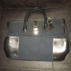Dooney & Bourke Black Double Handle Tote